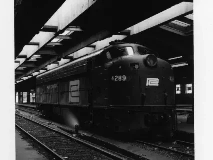 Print, Photographic - Penn Central Engine