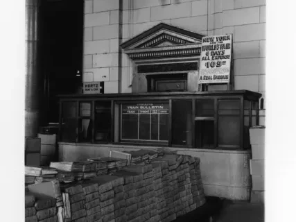 Print, Photographic - Closed Section in Train Station