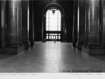 Print, Photographic - Michigan Central Railroad Station