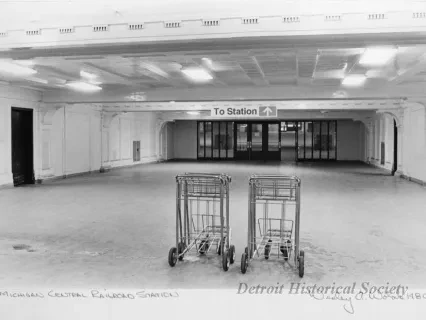 Print, Photographic - Michigan Central Railroad Station