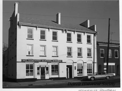 Print, Photographic - Anson Brown Building, 1001-3 Broadway, Ann Arbor, MI