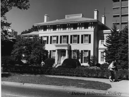 Print, Photographic - President's House, University of Michigan, Ann Arbor