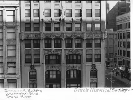 Print, Photographic - Industrial Building; Washington Blvd.; Grand River