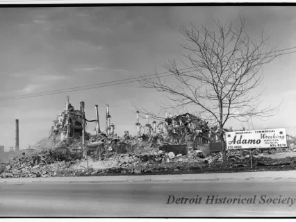Print, Photographic - Dodge Main Destruction