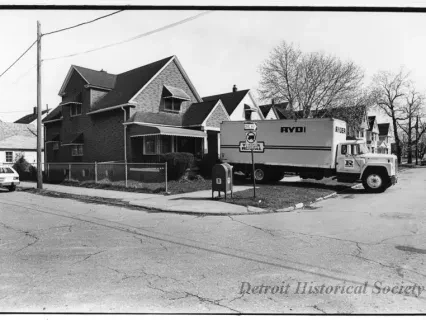 Print, Photographic - Corner of Piquette and Moran