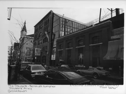 Print, Photographic - The Traugott-Schmidt Complex; Trappers Alley; Greektown