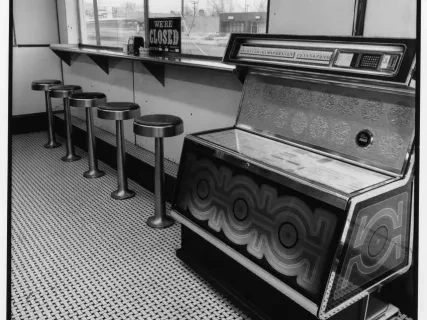 Print, Photographic - Front Room, Ben's Hamburgers