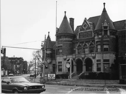 Print, Photographic - Detroit Police Department, Grand River and 12th Street