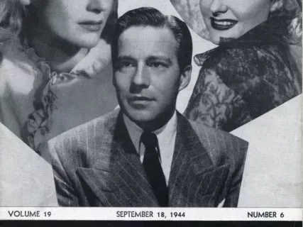 Program, Theater - The Playgoer, Volume 19, Number 6