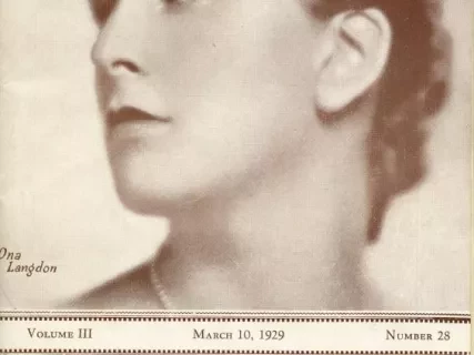 Magazine - The Playgoer, Volume III, Number 28