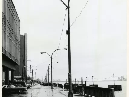 Print, Photographic - Cobo Hall Wharf