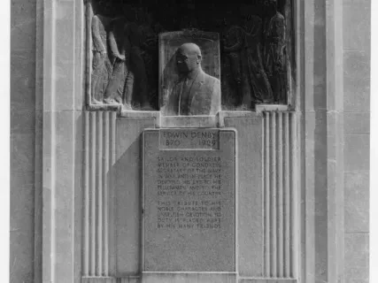 Print, Photographic - Edwin Denby Memorial - Broadhead Armory