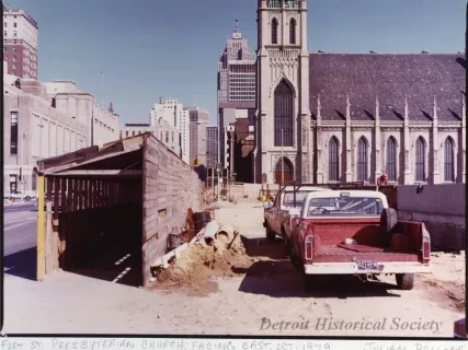 Print, Photographic - Fort St. Presbyterian Church, Facing East