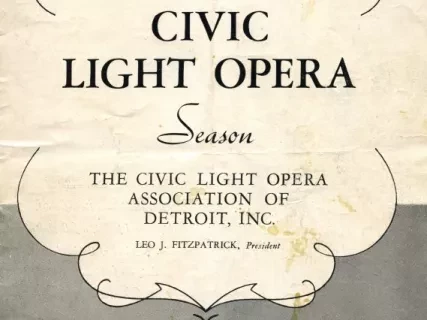 Program, Theater - The Playgoer