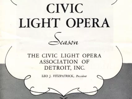 Program, Theater - The Playgoer