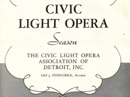 Program, Theater - The Playgoer