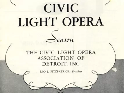 Program, Theater - The Playgoer