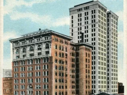 Postcard - Penobscot Building, Detroit, Mich.
