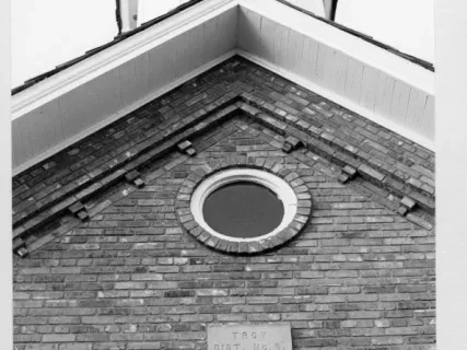 Print, Photographic - Poppleton School (detail), Troy Historic Green