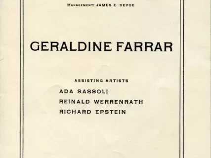 Program, Theater