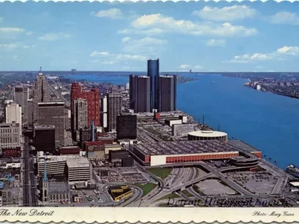 Postcard - The New Detroit