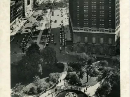Postcard - Grand Circus Park
