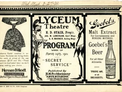 Program, Theater