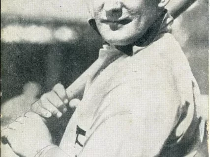 Postcard - Herman Schaefer, 2nd Baseman