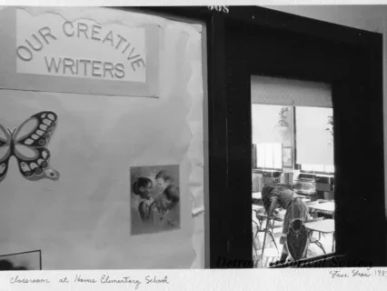 Print, Photographic - Classroom at Harms Elementary School