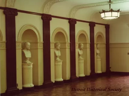 Print, Photographic - East Wall of Main Lobby (Dorman Ardis Entrance), Fordson High