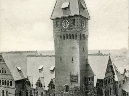 Postcard - Michigan Central Depot, Detroit, Mich.