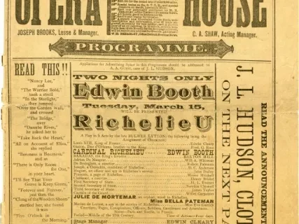 Program, Theater
