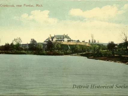 Postcard - Cranbrook, near Pontiac, Mich.