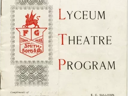 Program, Theater