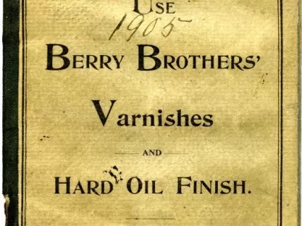 Booklet - Berry Brothers Varnishes