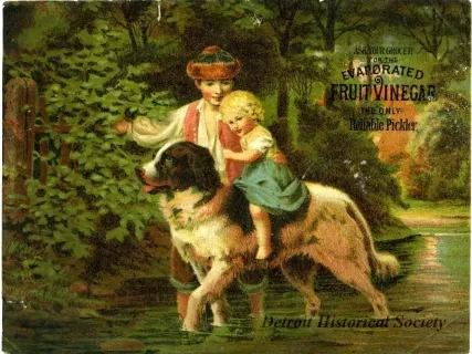 Card, Store - Evaporated Fruit Vinegar
for sale at J. B. Cron & Brothers Groceries