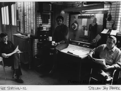 Print, Photographic - Fire Station