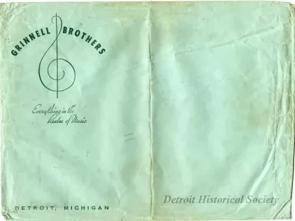 Envelope - Grinnell Brothers