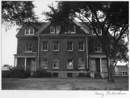 Print, Photographic - Fort Wayne - Officer's Quarters - (front), Detroit, MI