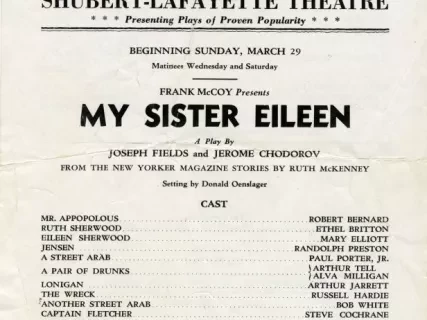 Program, Theater