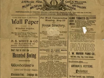 Program, Theater