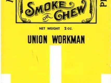 Wrapper - Union Workman Sweet Long Cut Smoke or Chew,
Burley Tobacco