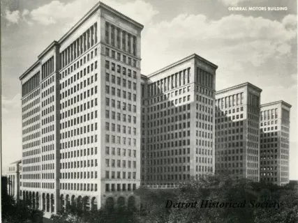 Postcard - General Motors Building