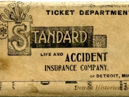 Map - Standard Life and Accident Insurance Company