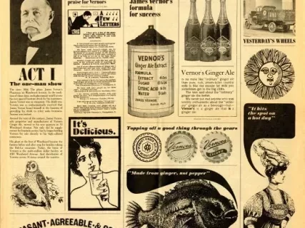 Advertisement - Vernor's Ginger Ale