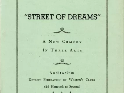 Program, Theater