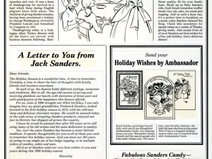 Layout - Sanders Good Things To Eat