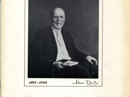 Booklet - Alex Dow,1862-1942