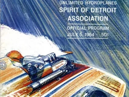 Program - Gold Cup Regatta, Unlimited Hydroplanes
Spirit of Detroit Association