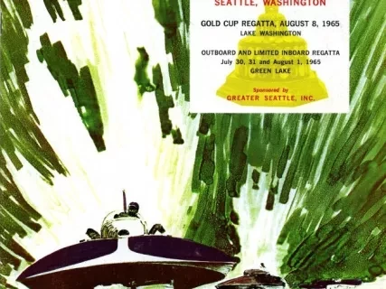 Program - 1965 Gold Cup Regatta, 
Seattle, Washington